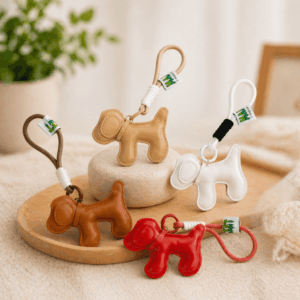 Chaveiro Tendência Charm Cachorro Courino - IMPORTADO - UND