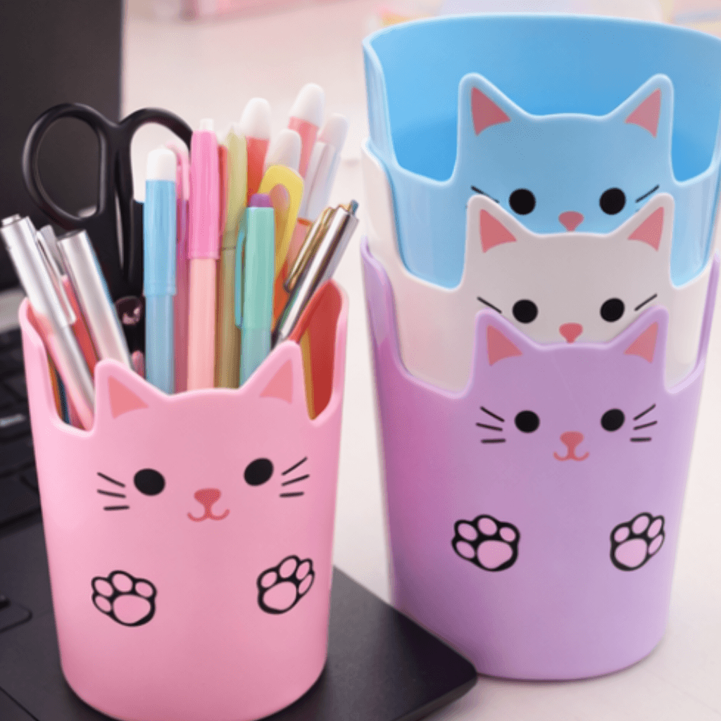 Porta Canetas Gatinho - IMPORTADO - UND