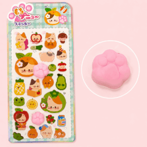 Cartela de Adesivos Puff Squishy 3D Anti Stress - IMPORTADO - UND
