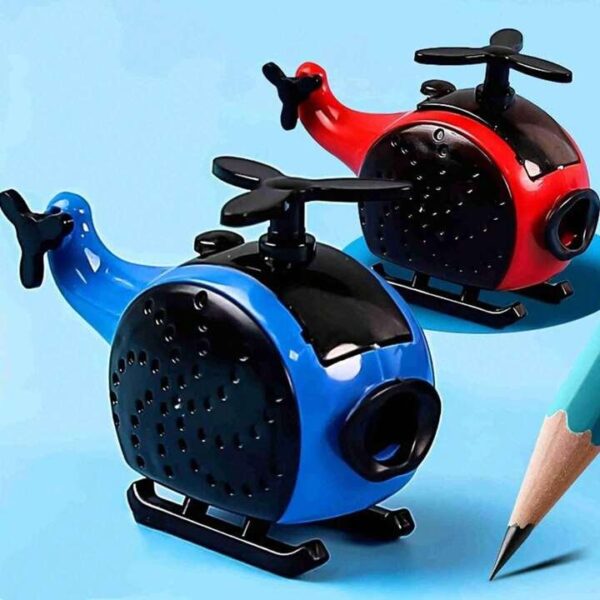 Apontador Fofo Brinquedo Helicóptero