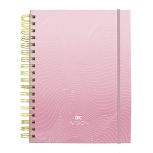 Caderno Smart Universitário 10 Matérias Rosa Bebê DAC