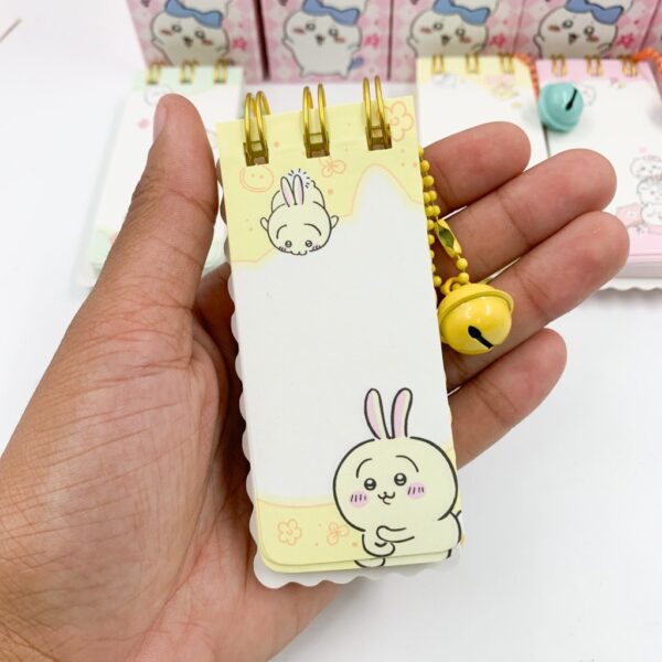 Mini Bloco de Notas c/ Espiral Chiikawa - UND