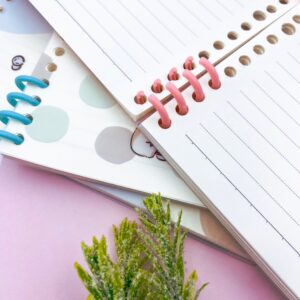 Caderno B5 Espiral Reposicionável Happy Cat 64 fls 17,8x25,2cm - IMPORTADO - UND