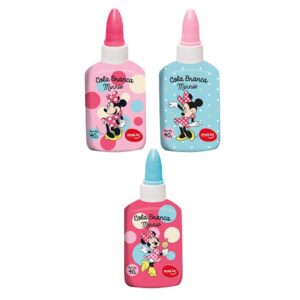 Cola Líquida Minnie Mouse 40g MOLIN - KIT 3 UND