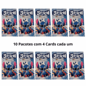 Card Surpresa para Colorir STITCH 4 Und - 10 PACOTES