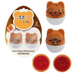 Carimbo Divertido Fofinhos FOFY - BLISTER