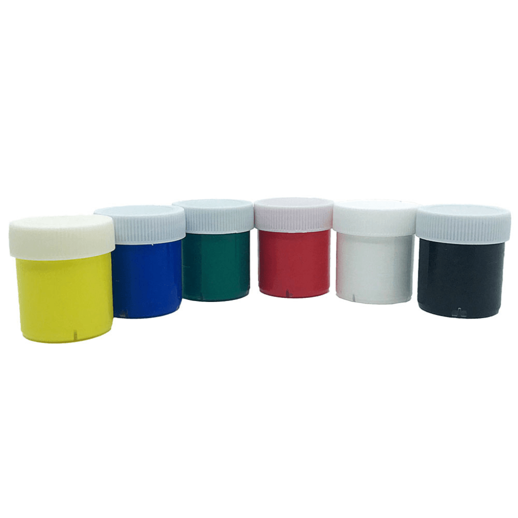 Tinta Guache Escolar 15 Ml 6 Cores ROKE -  UND