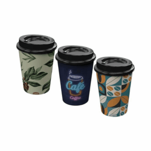 Copo Coffee c/ Tampa Bico 320 ml Sortido - PLASÚTIL - UND
