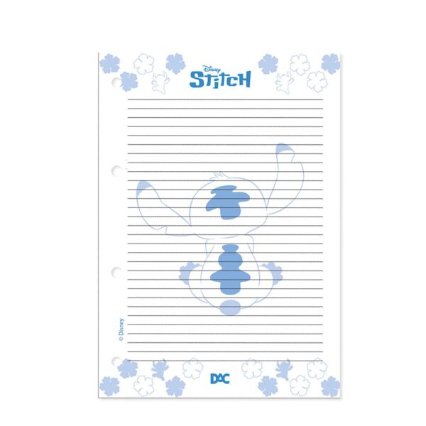 Fichário Universitário Disney Stitch com elástico DAC