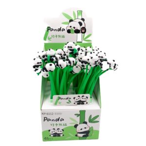 Caneta Flexível Dançante Panda - CX 48 UND
