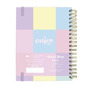 Caderno Smart Mini 10 Matérias Enjoy DAC