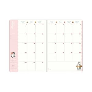 Planner 2027 Grampeado Gato Mofusand 17,8x25,4cm - TILIBRA - UND