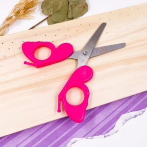 Tesoura Fofa 13 cm Borboleta KAZ - BLISTER