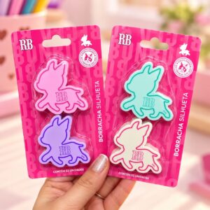 Borracha Silhueta Rebecca Bonbon c/ 2 Und - SKYPAPER - BLISTER