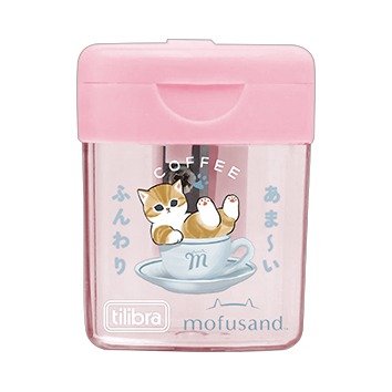 Apontador 1 Furo c/ Depósito Gato Mofusand - TILIBRA - UND