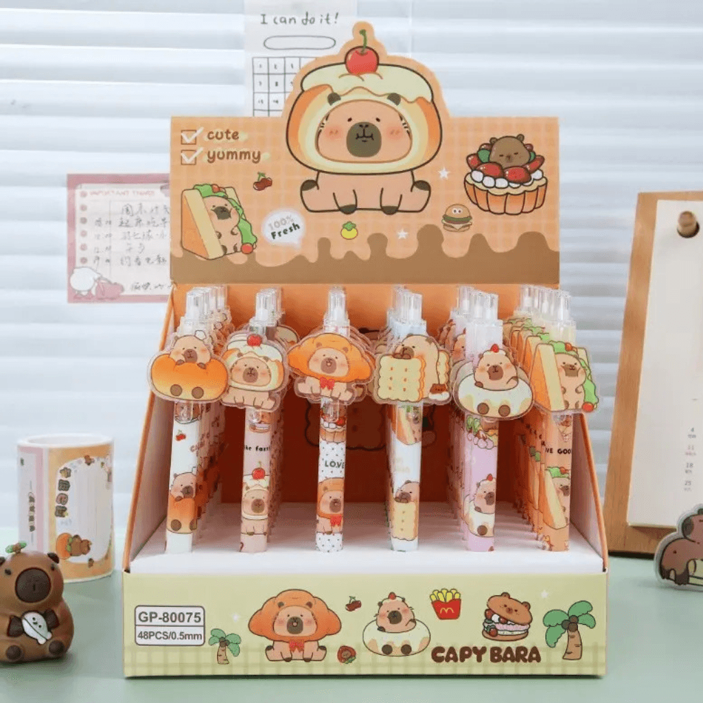 Caneta Esferográfica Capivara Padaria 0.5mm - IMPORTADO - UND