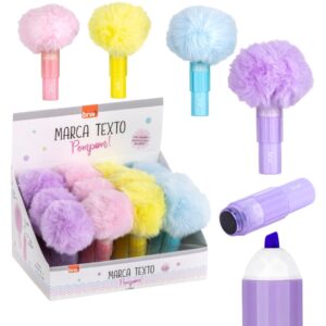 Marca Texto Divertido Pompom - BRW - UND