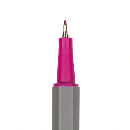 Caneta hidrográfica fineliner 0.4mm 6 Cores Neon BRW