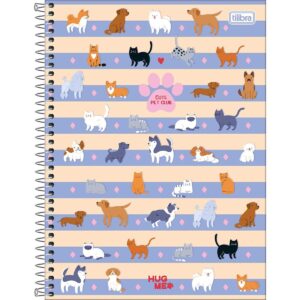 Caderno Espiral Universitário 1 Matéria Hug Me - TILIBRA - UND