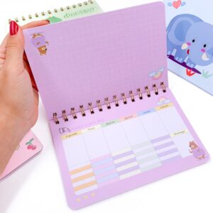 Planner com Espiral Bichinhos Fofos 188x125mm