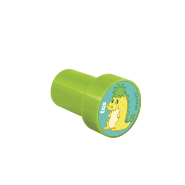 Carimbo Autotintado Animaloucos Comidinhas Tris - Blister 5 Und