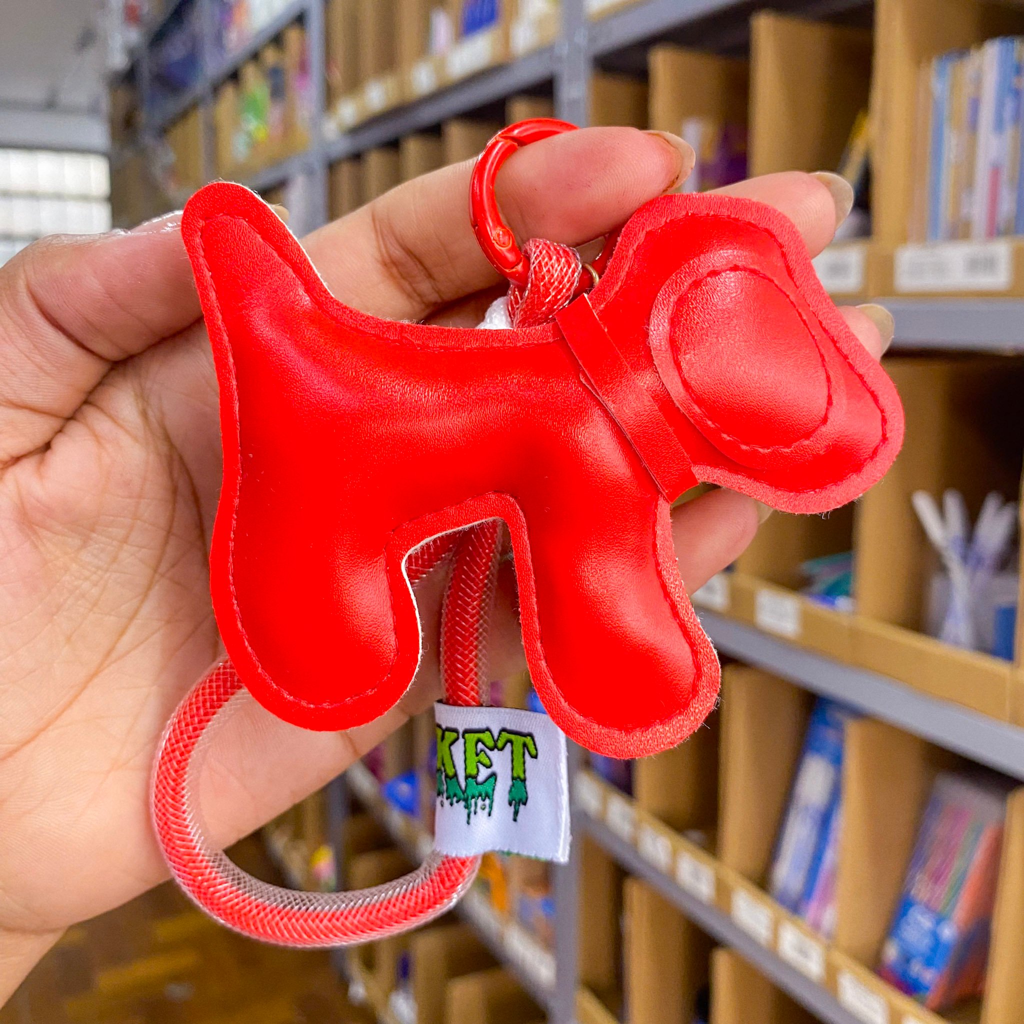 Chaveiro Tendência Charm Cachorro Courino - IMPORTADO - UND
