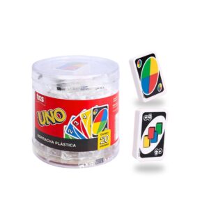 Borracha Top UNO - TRIS - POTE 20 UND