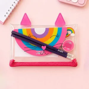 Kit Escolar Cute 7 Peças - FOFY - BLISTER