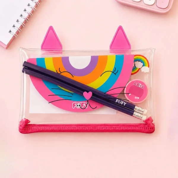 Kit Escolar Cute 7 Peças - FOFY - BLISTER