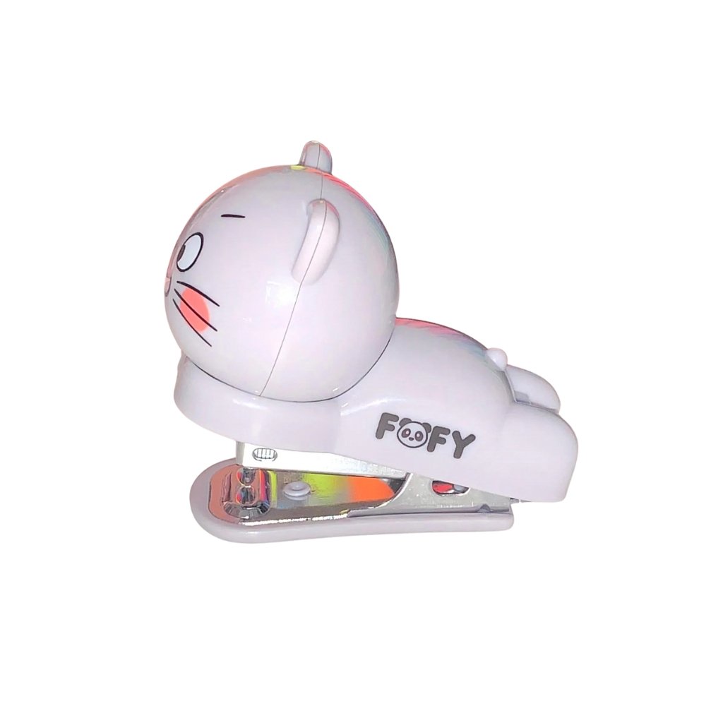 Mini Grampeador Cat + cx grampo - FOFY - BLISTER 1 UND