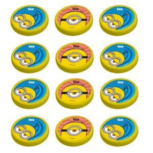 Borracha Top Minions TRIS - Kit 4 Und