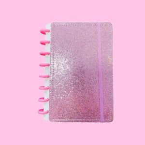 Caderno de Disco 21,5x14,6cm Glitter