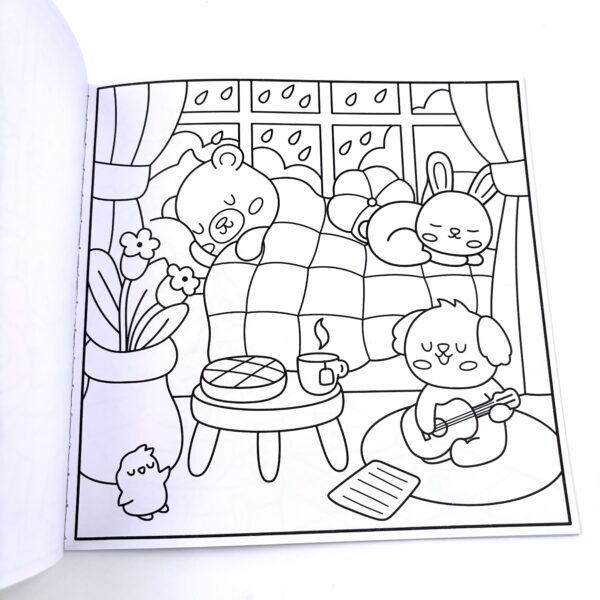 KIT Livro de Colorir COZY TIME - CIRANDA + 10 CANETAS TOUCH