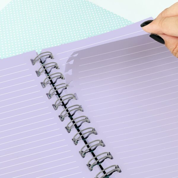 Refil Caderno Smart Colegial Lilás 48 Folhas DAC