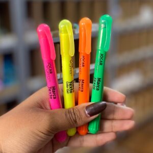 Marca Texto Color Gel Sortido - JOCAR OFFICE - UND