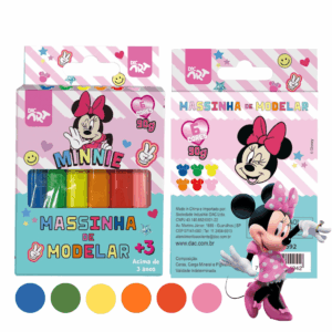 Massinha de Modelar Minnie 6 Cores - DAC