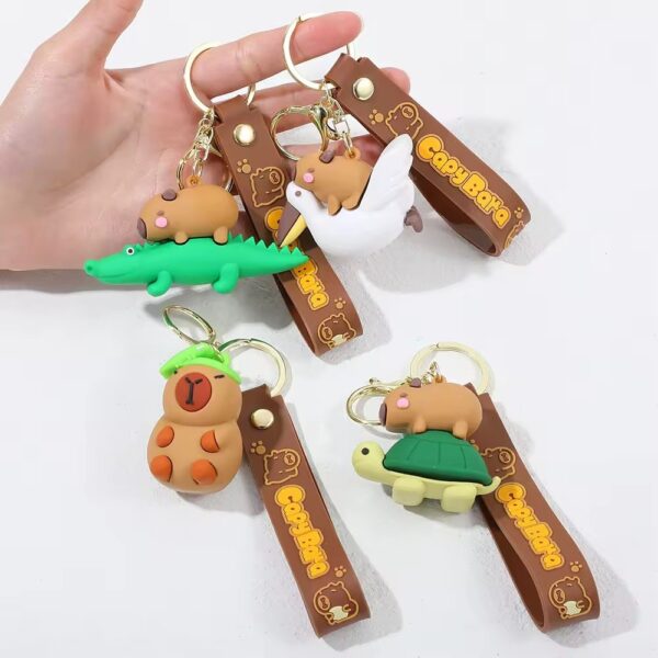Chaveiro Emborrachado Capivara Animals G - IMPORTADO - UND