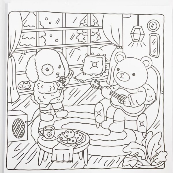Livro de Colorir Dreamy and Cozy - CIRANDA - UND