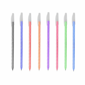 Caneta Esferográfica 0.7mm Spiro 8 Cores - CIS - BLISTER