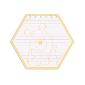 Caderno Smart Hexagonal Ursinho Pooh 80 Fls DAC
