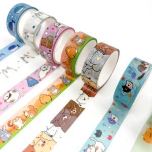 Washi tape bichinhos fofos