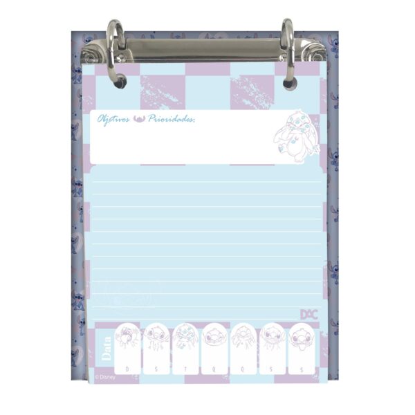Refil Porta Fichas Stitch Disney DAC