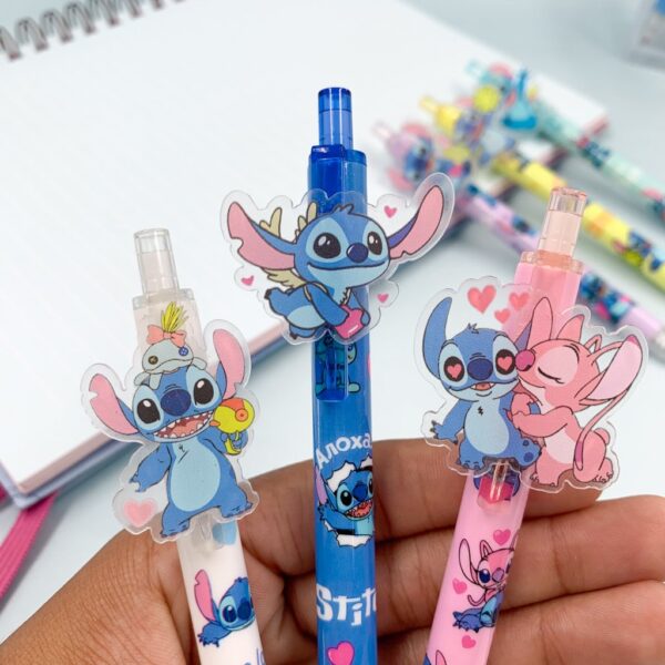 Caneta Clic Estampada STITCH - UND