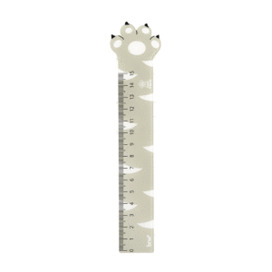 Régua Plástica 15 cm Pets BRW  - Cx 12 Und