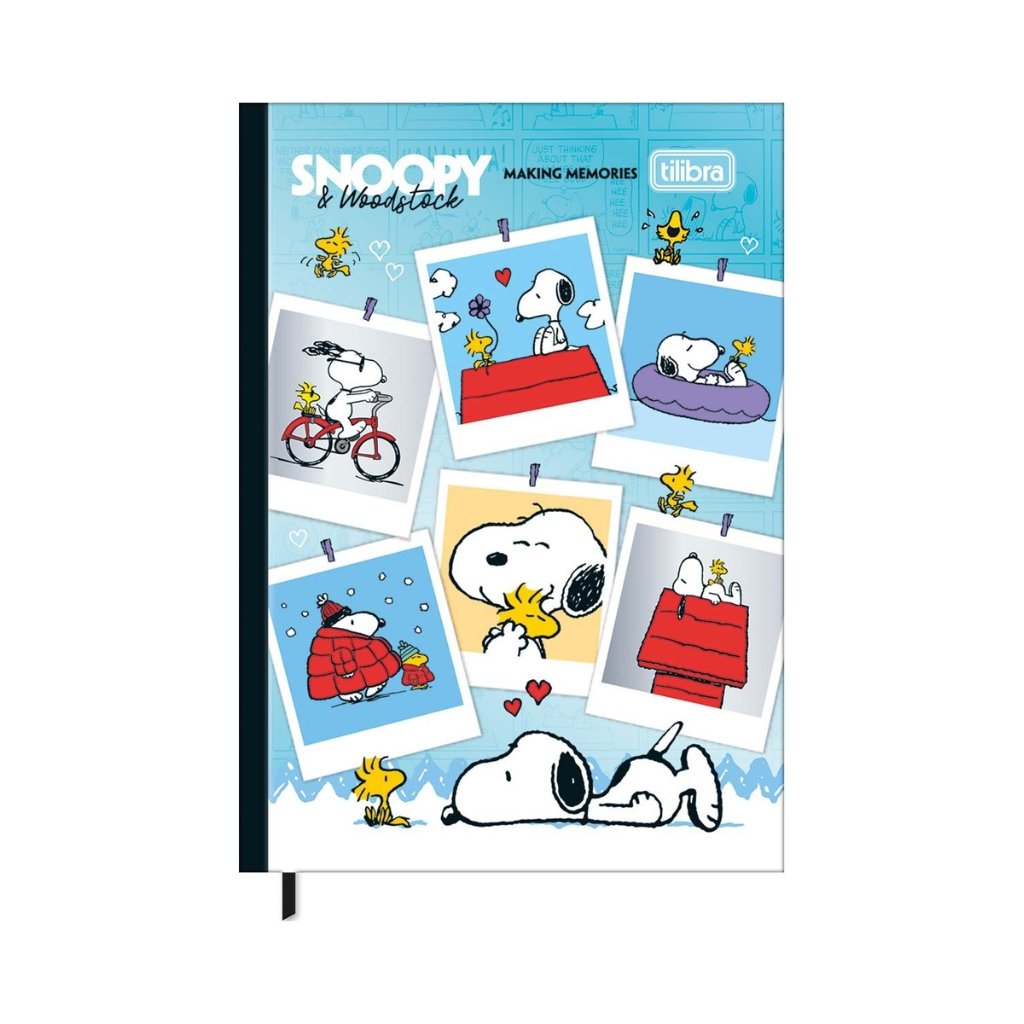 Caderneta Costurada LUXO 96 fls Petit SNOOPY - TILIBRA - UND