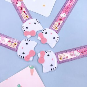 Régua 15cm Hello Kitty - Kit 2 Und