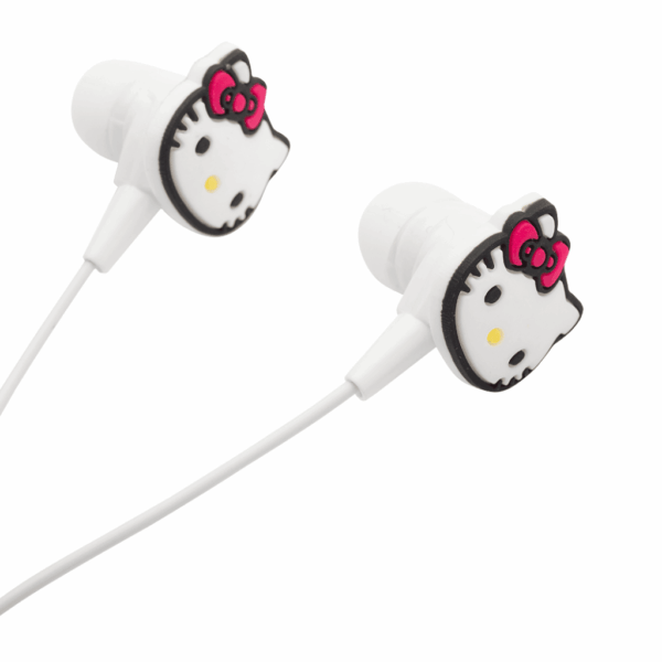 Fone de Ouvido Hello Kitty c/ Microfone Letron - Blister 1 Und