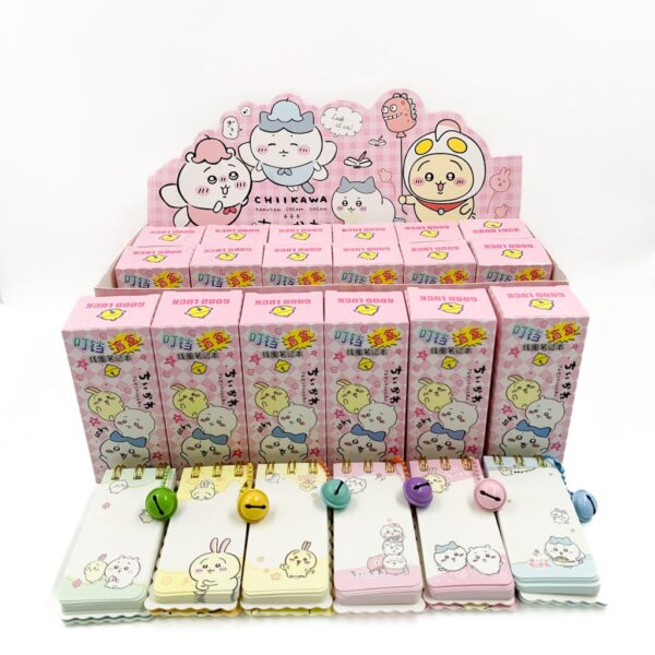 Mini Bloco de Notas c/ Espiral Chiikawa - UND