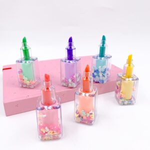 Marca Texto Esmalte - Kit 6 Cores