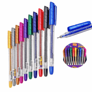 Caneta Gel Glitter 1.0mm Quba - ROKE - UND